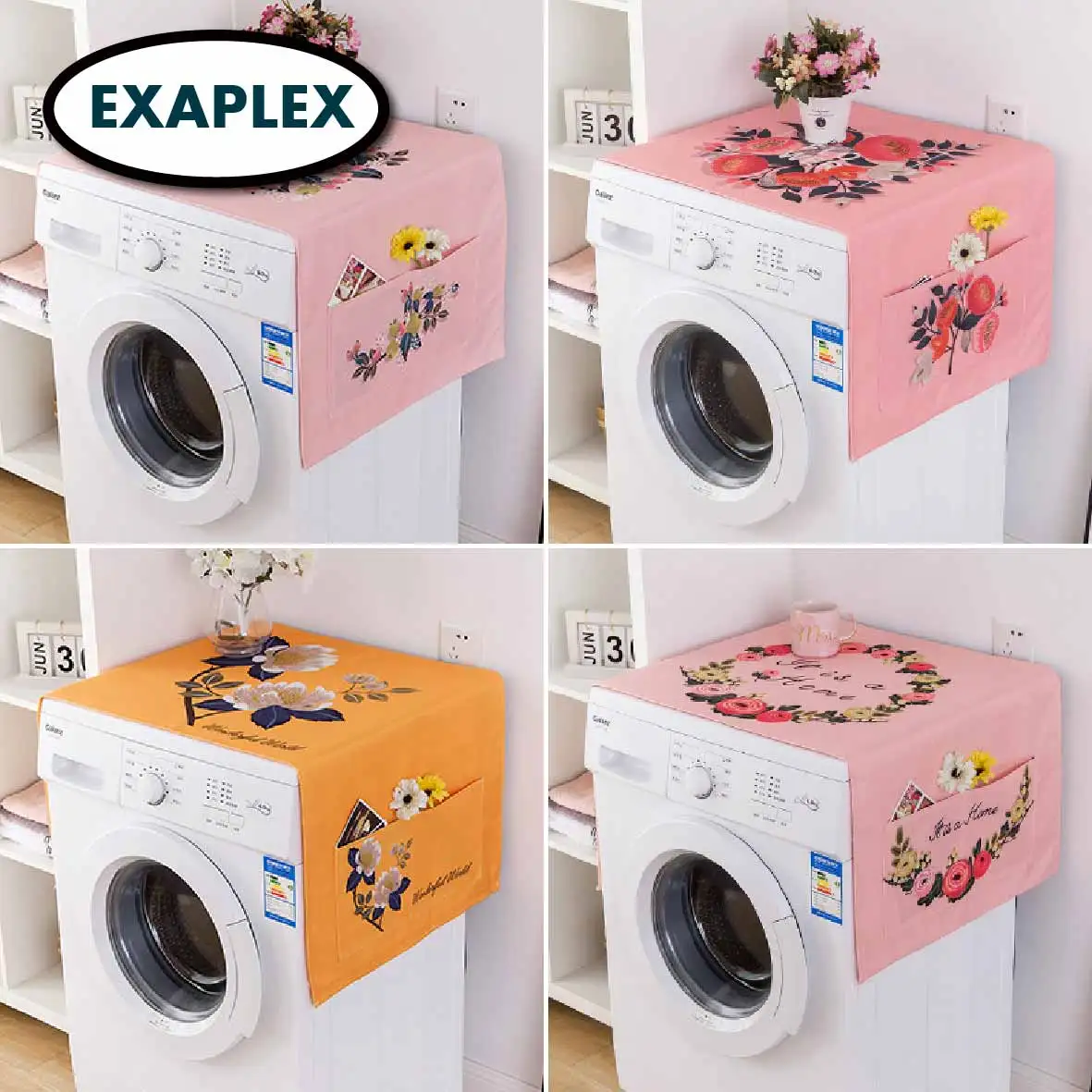 Пылесборник из хлопка и льна для микроволновой печи холодильника стиральная