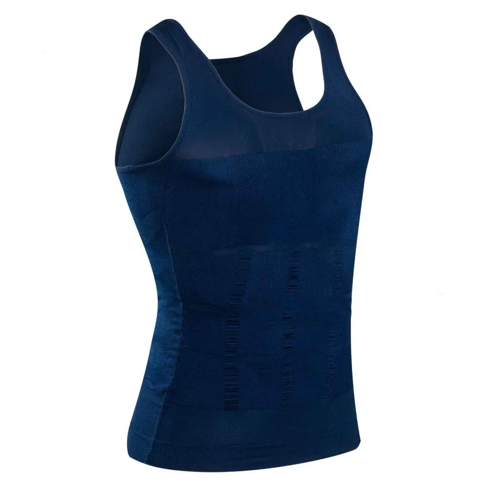 Мужской корсет для похудения живот шейпер жилет 9 цветов талия нижнее белье