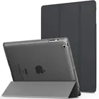 Чехол для iPad 4 модели A1458 A1459 A1460 легкий тонкий чехол для iPad 234 Прозрачный матовый чехол