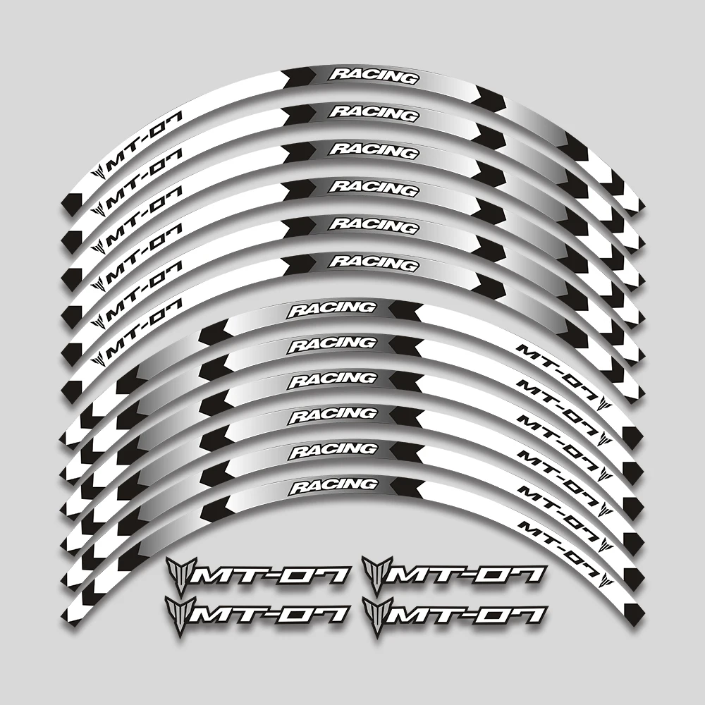 Высококачественные наклейки на колеса мотоцикла светоотражающие полосы обода