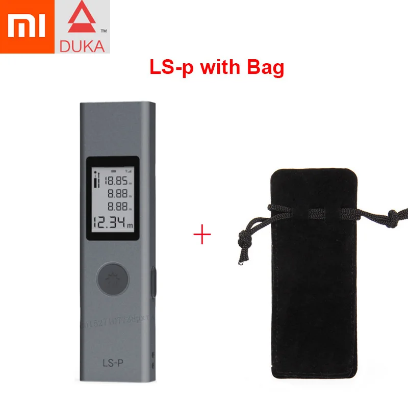 Xiaomi Tuka лазерный дальномер 40 м LS-P/LS-1S Портативный USB зарядное устройство высокая точность измерения лазерный дальномер руководство на английском языке