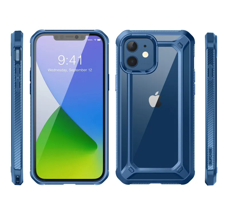 pitaka case Bảo Vệ SUPCASE Cho iPhone 12 Mini 5.4 Inch (2020) UB EXO Series Cao Cấp Lai Bảo Vệ Trong Suốt + Nhựa TPU Ốp Lưng Ốp Lưng phonecase