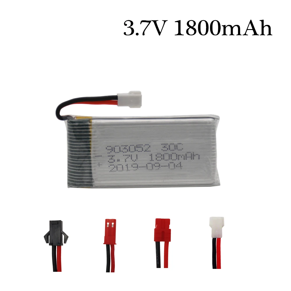 Аккумуляторная батарея 3 7 в 1800 мАч для KY601S SYMA X5 X5S X5C X5SC X5SH X5SW X5HW X5UW M18 H5P HQ898 H11D H11C 1