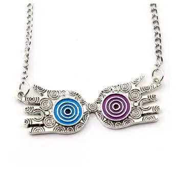 Ожерелье с подвеской Гарри Луна Лавгуд Очки Подвеска горшок Сова Сплав Длинная