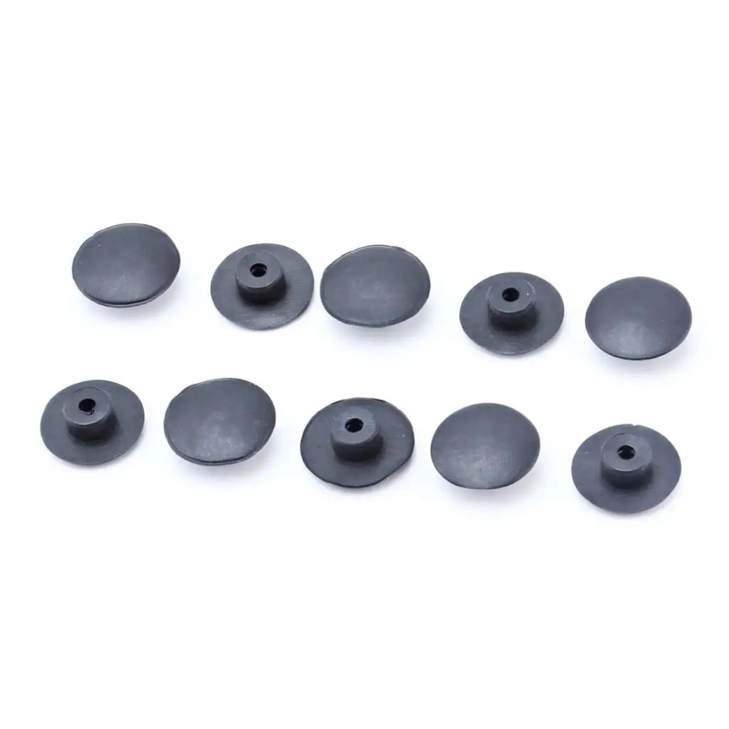 10 шт./лот шток горного велосипеда M6 болты с винтовой крышкой черная гарнитура для