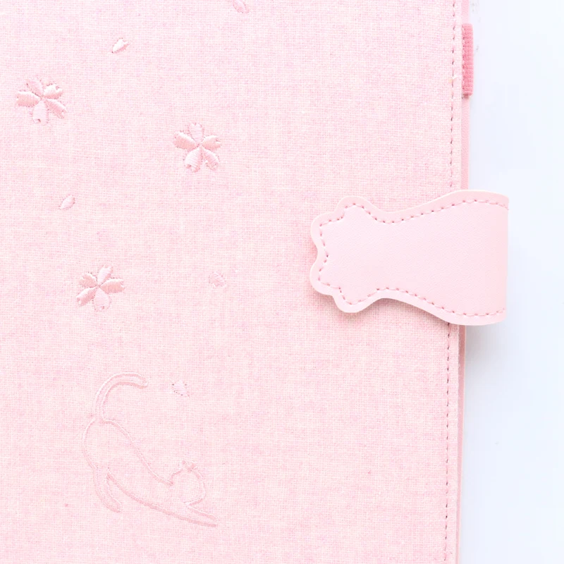 Милые Креативные спиральные блокноты Domikee в форме кота для школы и офиса 6 колец