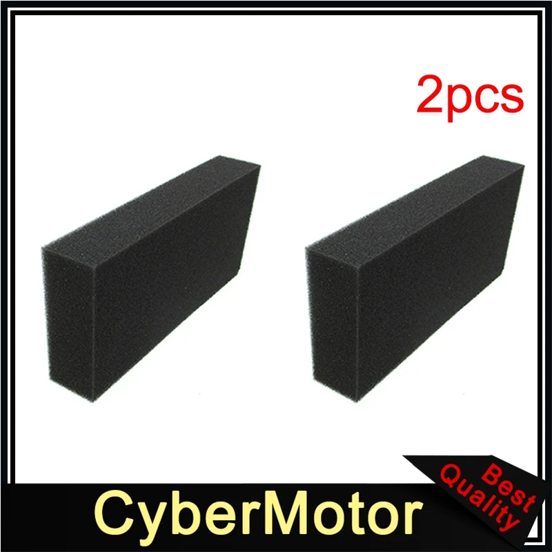 2pcs Воздушный фильтр пены для 2-х тактный двигателя deutz Rover газонокосилка Toro GTS 2-цикл двигателя заменить Lesco 050197 Suzuki 81-0100 Торо 81-0100 - Цвет: 2pcs