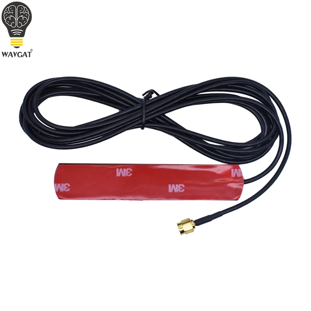 Автомобильная антенна GSM GPRS 3G патч-Антенна RG174 SMA клеящегося типа 850 дБи 900 МГц/1800