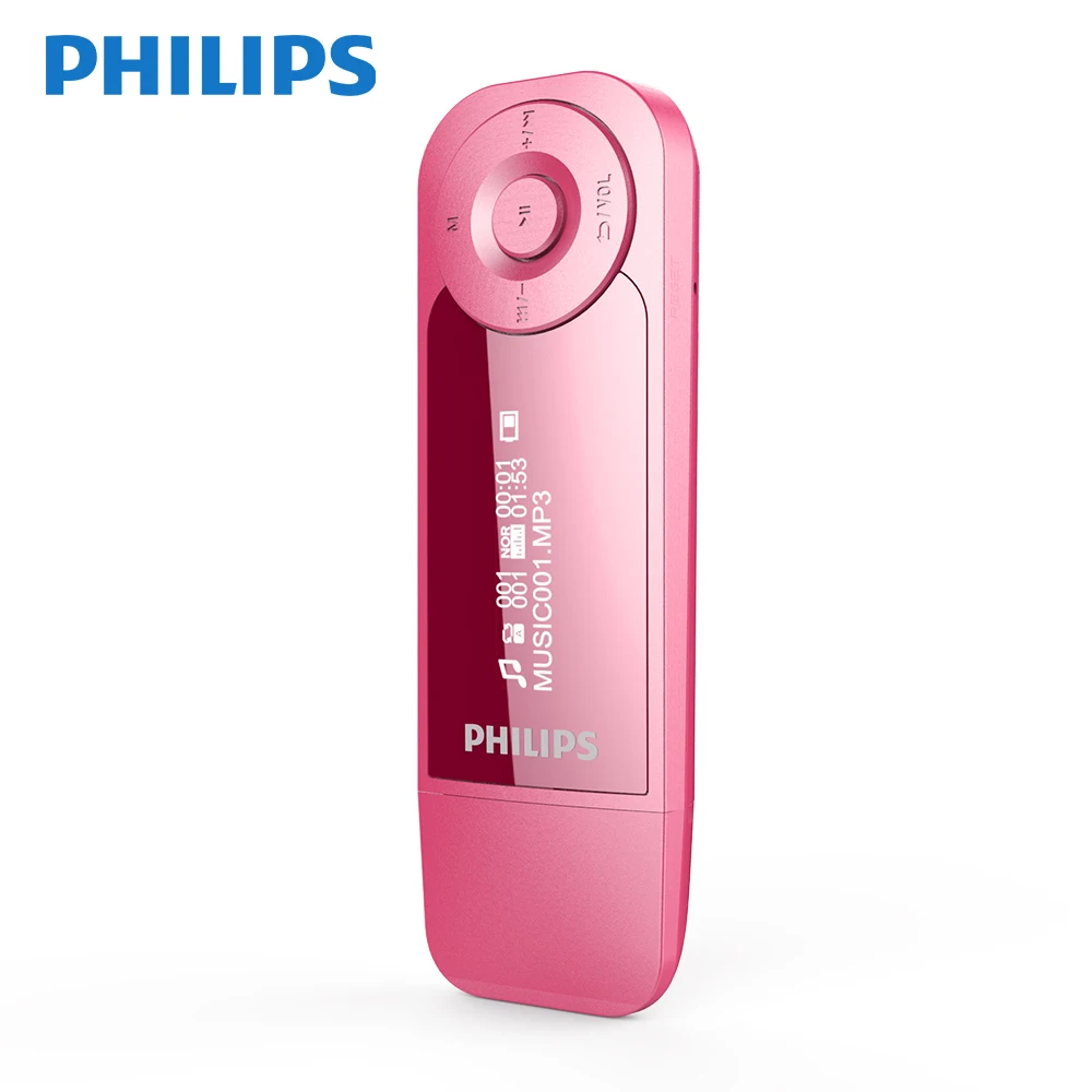 Philips 100% оригинальный 8 гб мини музыкальный mp3 плеер USB для студентов спорта бега с