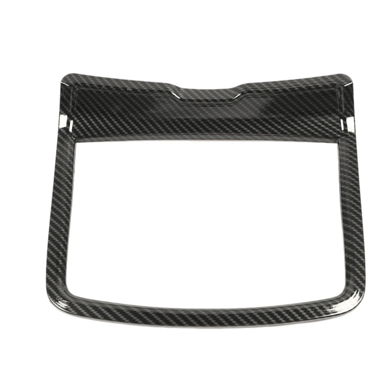 

Carbon Fiber Cup Holder Cover Trim Decor Sticker for Dodge Charger 2015-2020