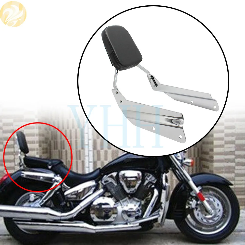 Новинка хромированная задняя спинка для мотоцикла подушка Honda VTX1300 VTX1800 C/R/T/N/F/S VTX