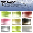 Приманка рыболовная Гибкая силиконовая в виде червя, 48 мм, 0,8 г, 10 шт.лот