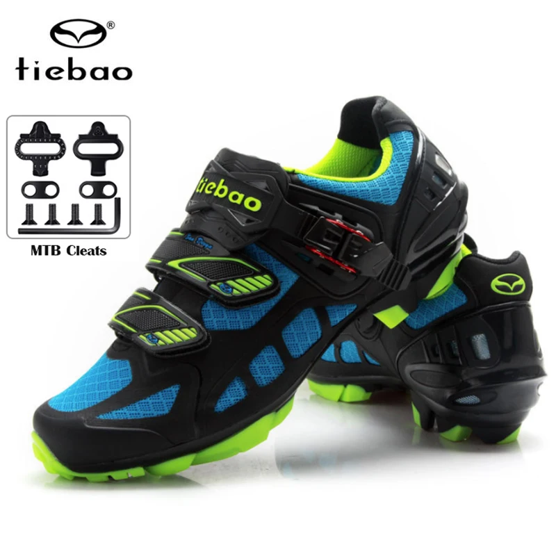 

Tiebao MTB Cycling Shoes Men Sports Route Cleat Mountain Dirt Bike Sneaker Racing Women Bicycle Spd Footwear Bicicleta Carretera