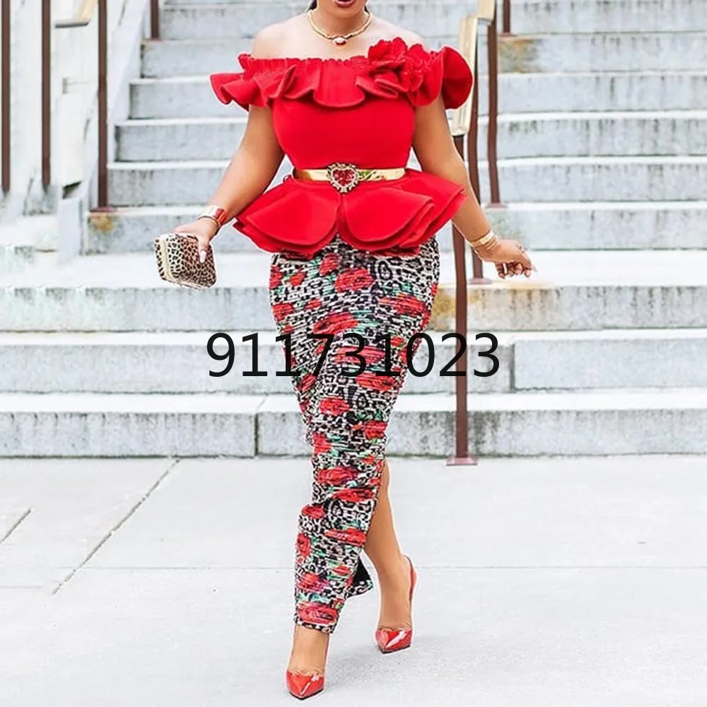 Африканские платья для женщин весна-осень 2021 Африканское женское длинное платье