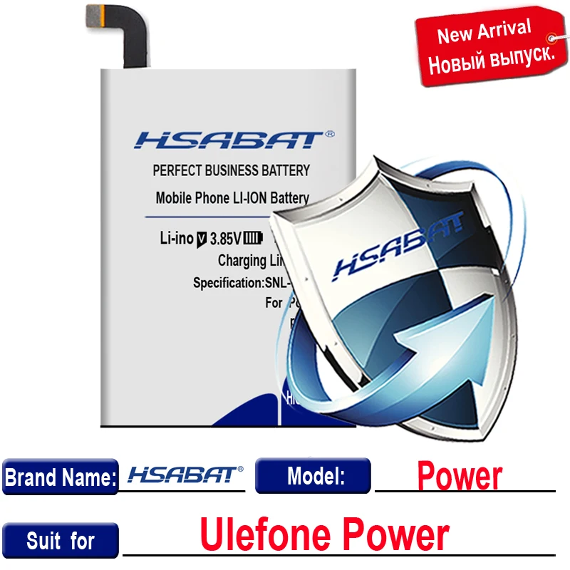 HSABAT 7300 мАч Лидирующий бренд батареи для Ulefone Gemini Pro T1 для Ulefone power батареи для Ulefone power 3 Batteri