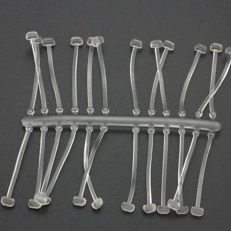 1Set Carp Fishing Stops European Style Hair Rigs Stopper Rigid Bait Hook Tackles Soft Holder Rigging Accessori J1N8 | Спорт и