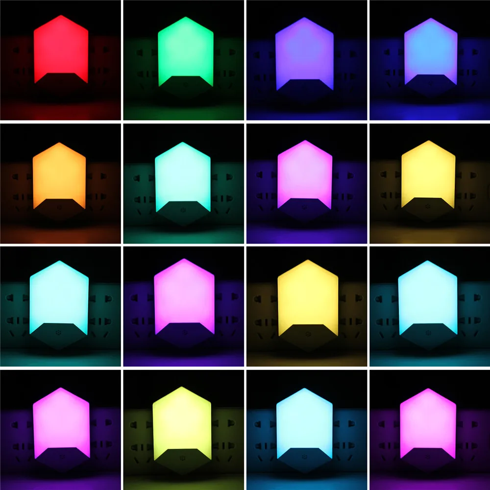 

LED RGB Lamp Wireless LED Night Light 220V Dimmable rgb Bedside Lamp Kids Children Light With Remote Control Bedroom Light 110V