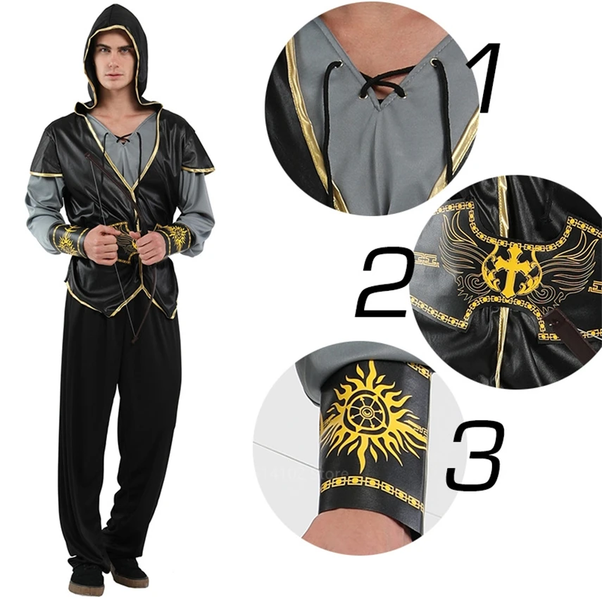 Новый костюм для косплея на Хэллоуин взрослых мужчин старинный японский ниндзя