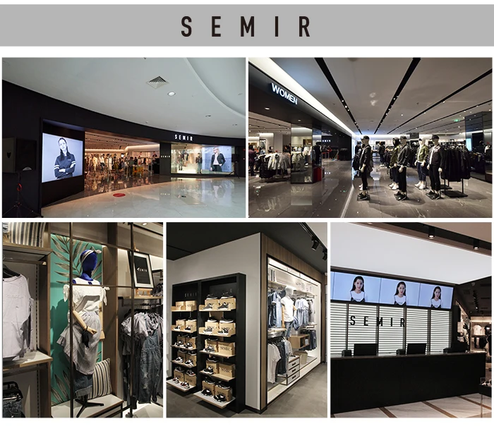 Semir джинсы женские тонкие ноги девять брюки Гонконг вкус ретро шик тренд девушка карандаш брюки стрейч был тонкий