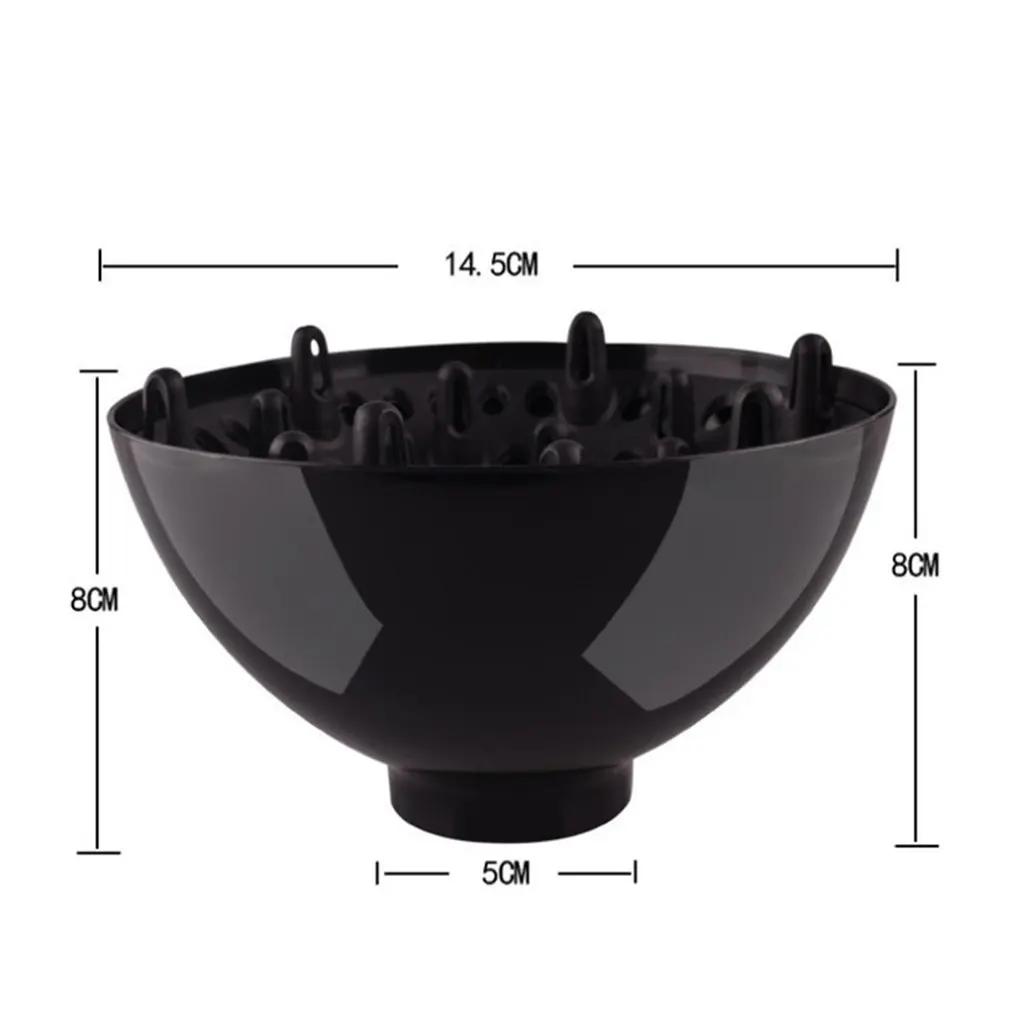 

New Professional Hair Styling Accessories Curl Dryer Diffuser Gale Wind Mouth Cover Hair Hood Dryer Styling
