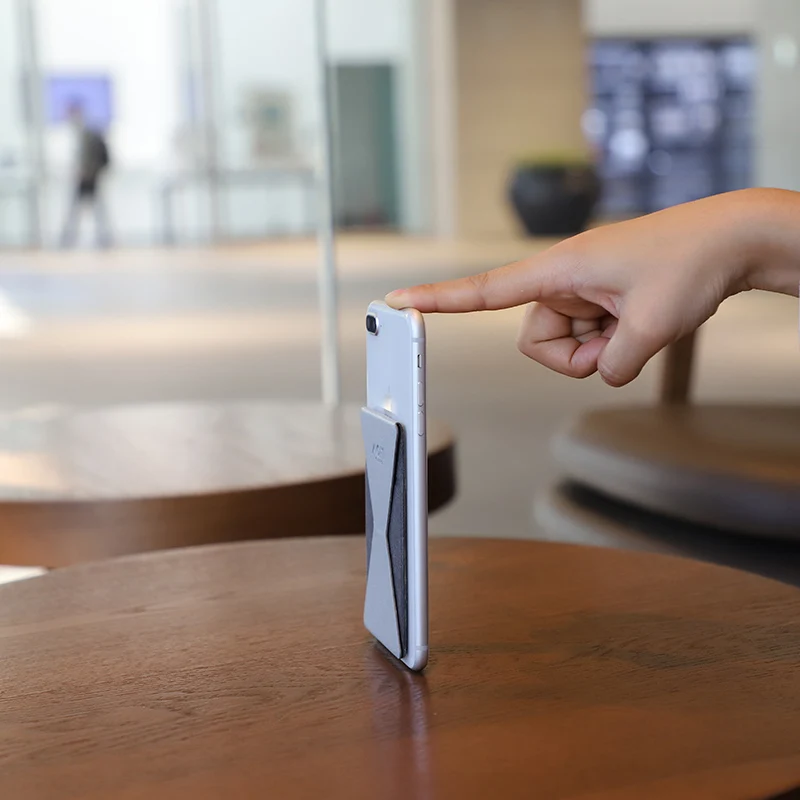 mobile phone holder flexible portable bracket can be pasted invisible folding ring bracket lazy buckle push pull ultra thin free global shipping