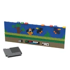 MOC Ideas NES замок уровень красный форт слой игровая панель управления блоки для Nintendos развлекательная система игровая консоль