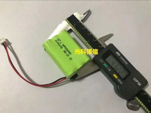 7.2V AAA 900mAh electric tool battery Ni-MH toy aircraft model equipment instrument medical LED lamp 2.54 spacing | Канцтовары для