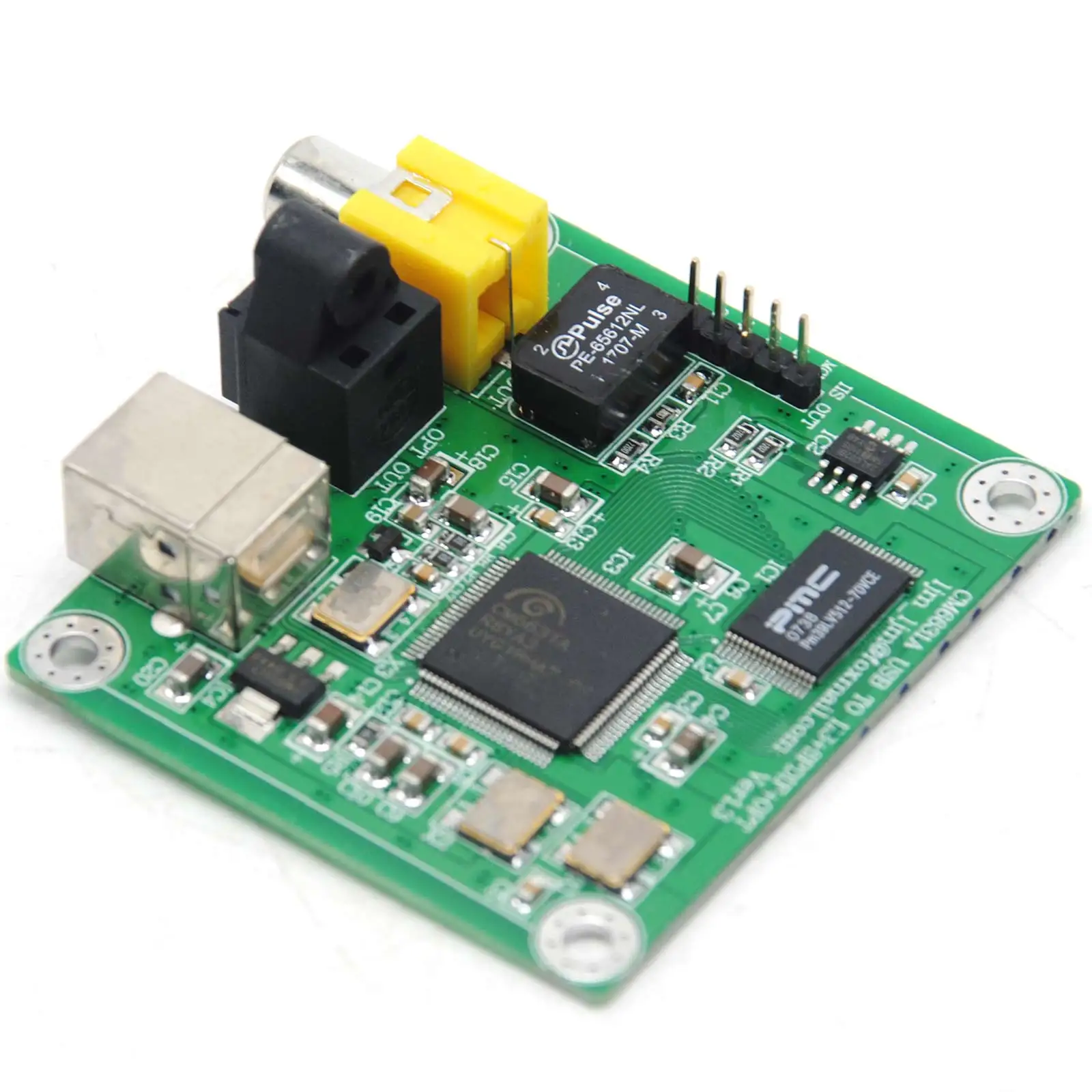 Hi Fi CM6631A 192 кГц для коаксиального оптического преобразователя SPDIF плата DAC 24 бит USB 2