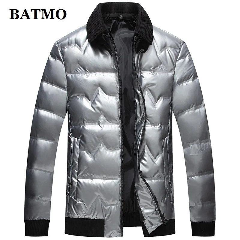 BATMO 2021 new arrival winter 90% white duck down jackets men,waterproof thicked parkas plus-size M-4XL  919