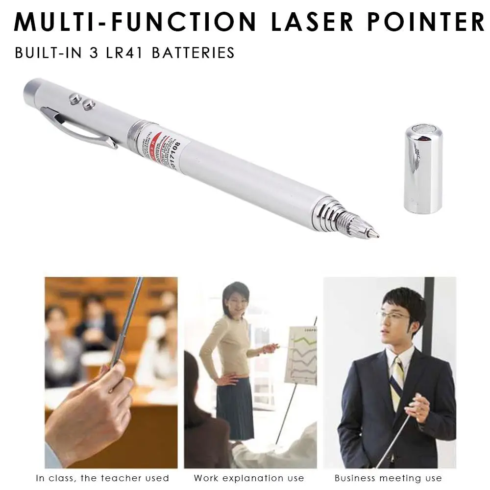 Ручка указка Универсальная Портативная металлическая 14 8 см канцелярская