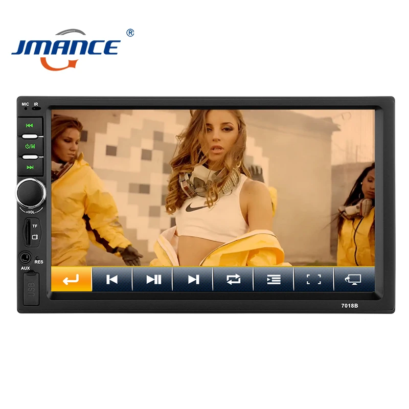 JMANCE 7018 Универсальный Автомобильный MP5-плеер multimidia dvd Радио automotivo 2-din автомобильные аксессуары oto teyp aparelho de som automotivo