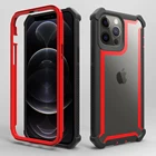 Чехол для iPhone 13, 12, 11 Pro, XS Max, XR, X, 7, 8 Plus, прозрачный, противоударный