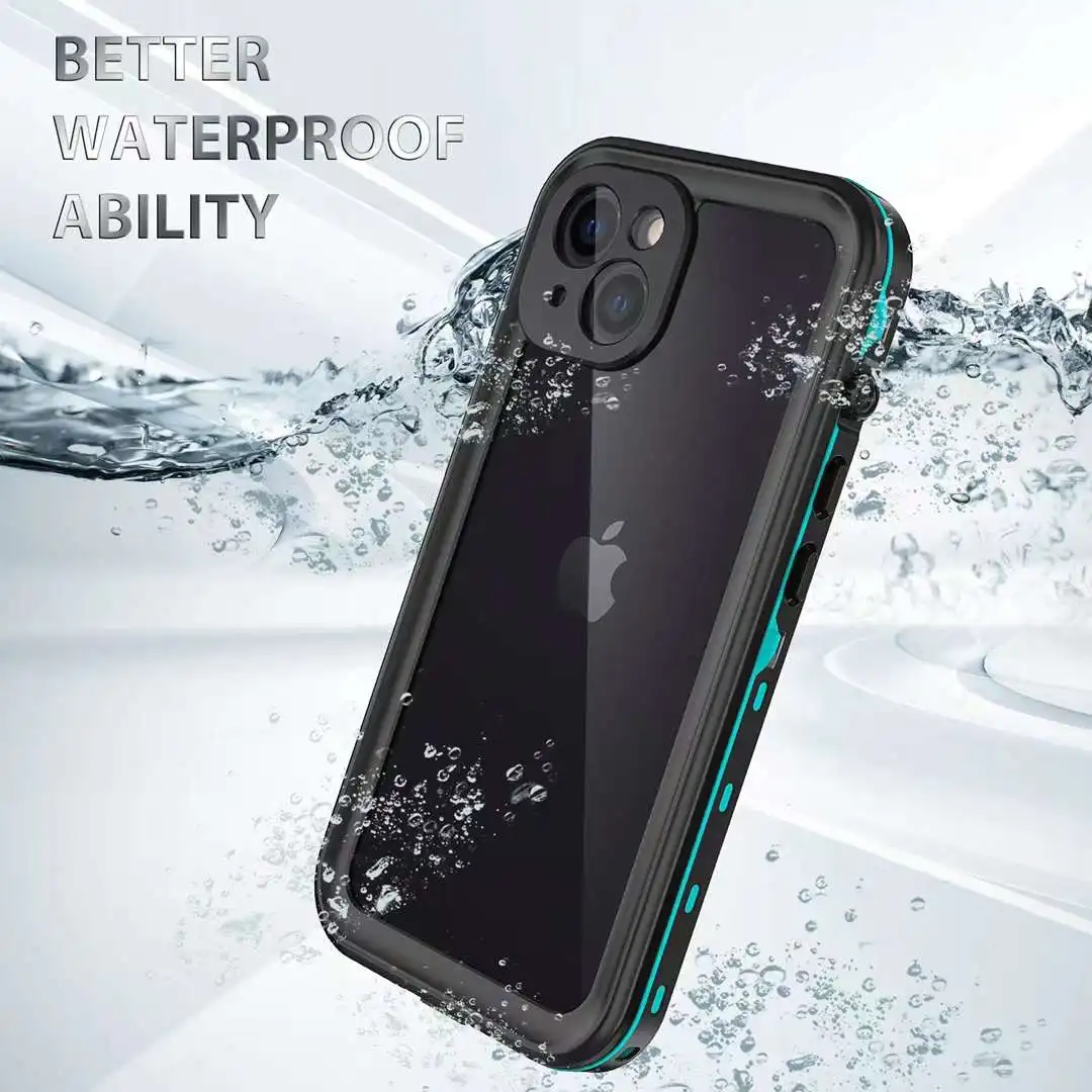 

Полностью герметичный защитный чехол Redpepper для Iphone 13 Pro Max 13mini, водонепроницаемый ударопрочный чехол для дайвинга и плавания, 360