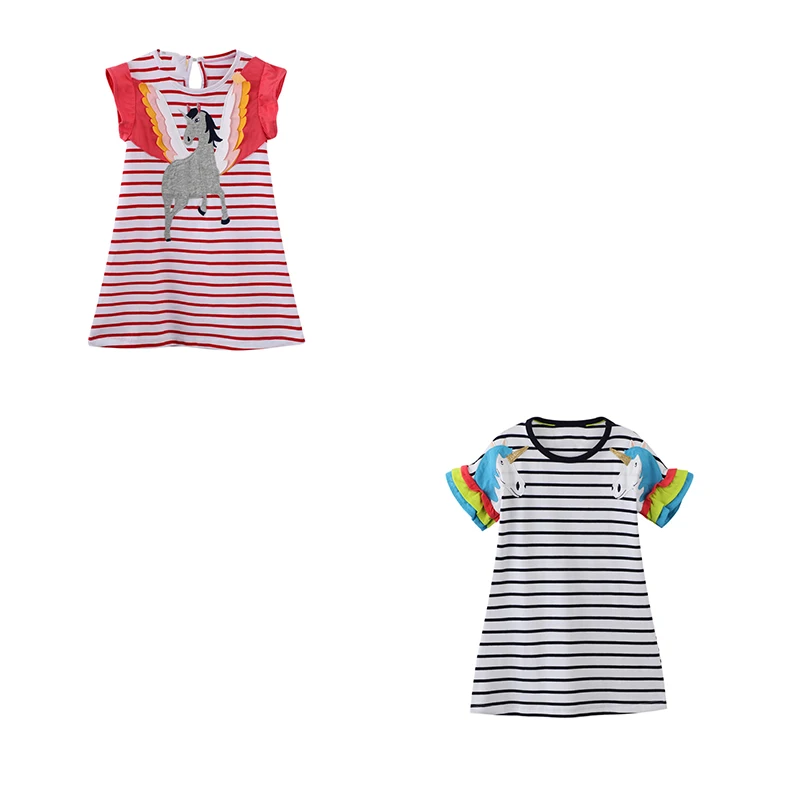 SAILEROAD 2 Шт. Детский Костюм Принцессы Платье Единорога Партия Девушка для Детской