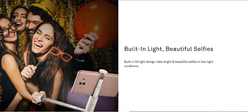 HUAWEI Honor Moon светильник селфи палка CF33 заполняющий светильник Bluetooth беспроводной монопод выдвижной ручной