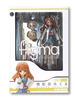 

original Figma 006 Asahina Mikuru Wii Suzumiya Haruhi no Gekidou action figure model