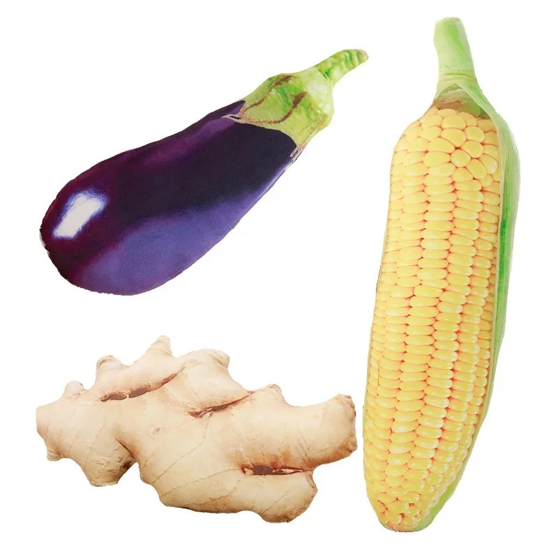 Овощи Фрукты подушки постельные принадлежности бойфренд сна Баклажан капуста