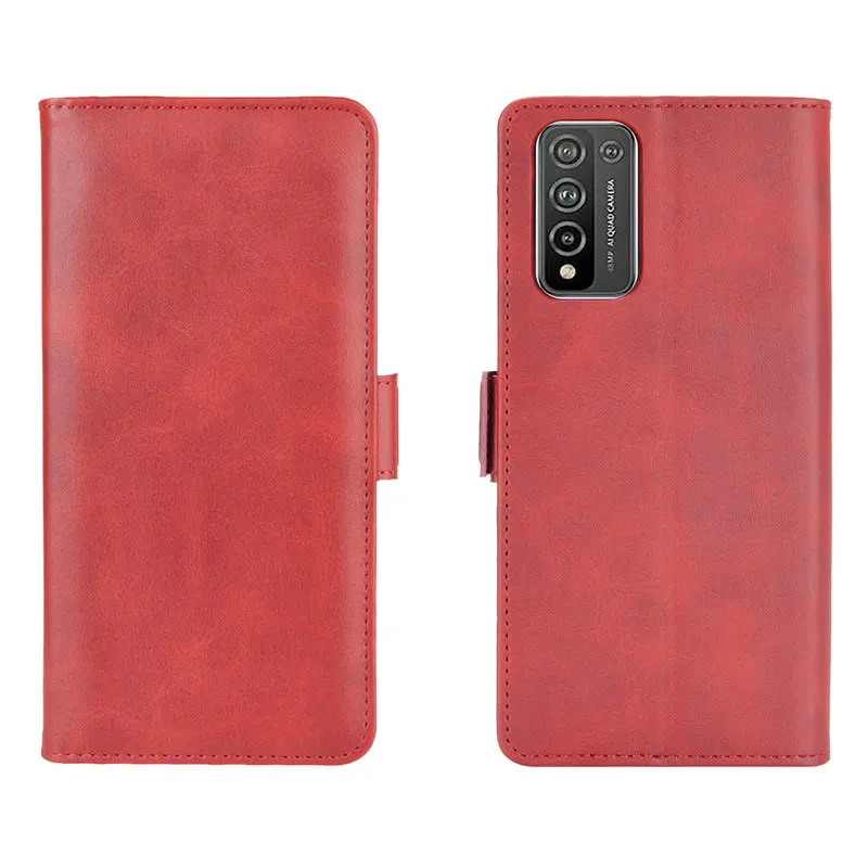 

for Honor 10X Lite for Huawei Honor 10X Lite Double Wallet Flip Leather Cover Phone Case Capa Etui Fundas