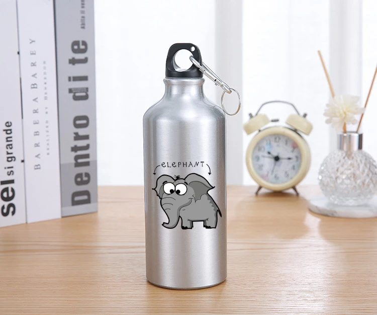 

New Drink Bottle For Water Sports 600ml Portable Rope Kids Drink Outdoor Leak-proof Funny Cartoon Climbing Bicycle Water Bottles
