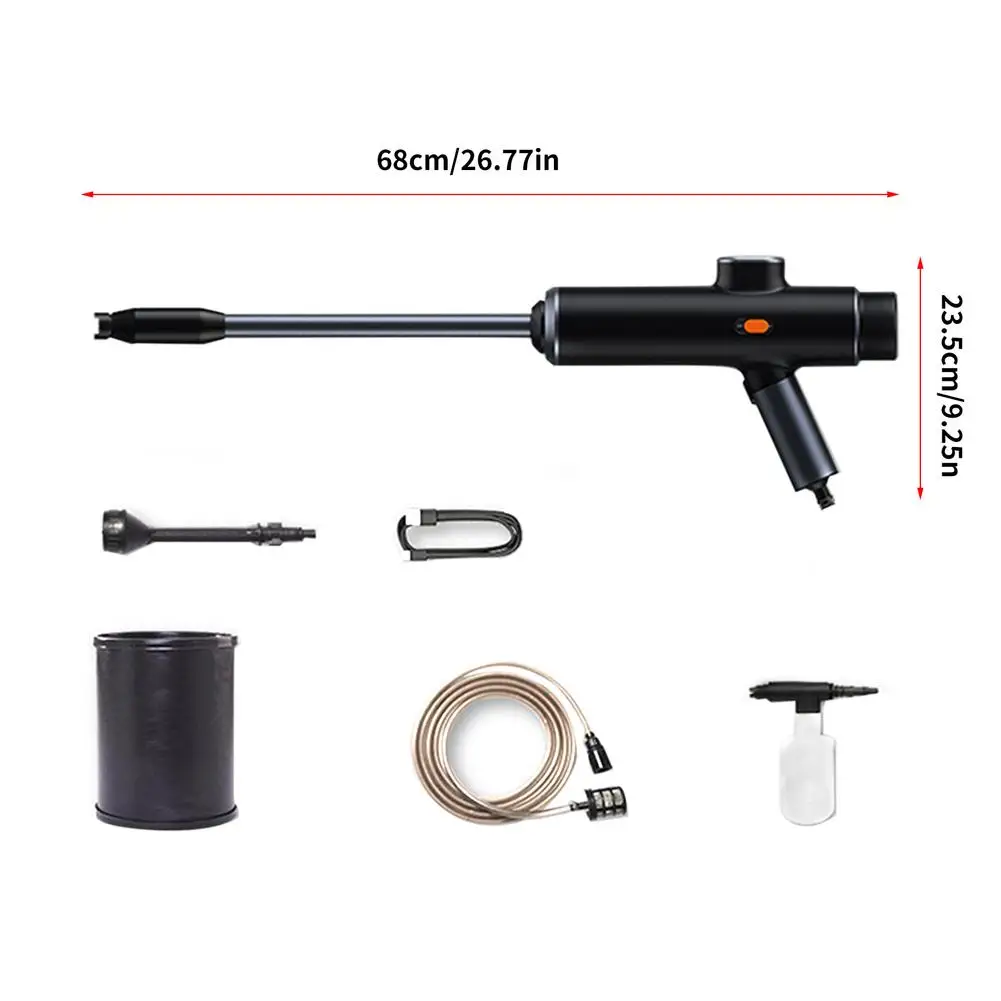 Купить Автомобильный водяной пистолет высокого Давление очиститель Авто омывателем Автомобильная моющая машинка электрическая очистная Портати...