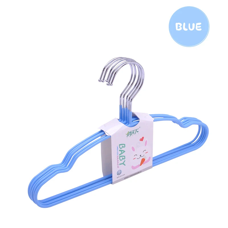 1/5 шт Портативный вешалка для одежды маленьких детей мульти Цвет вешалок уличная