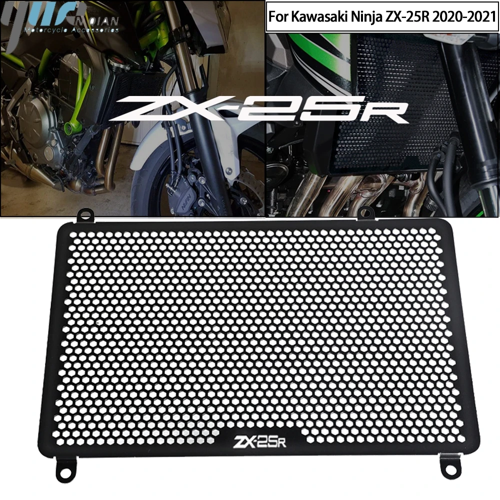 

Radiator Guard For Kawasaki Ninja ZX-25R ZX 25R 20-21 Motorcycle ZX25 R Motorcycle Radiator Grille Grill Protective Guard Cover
