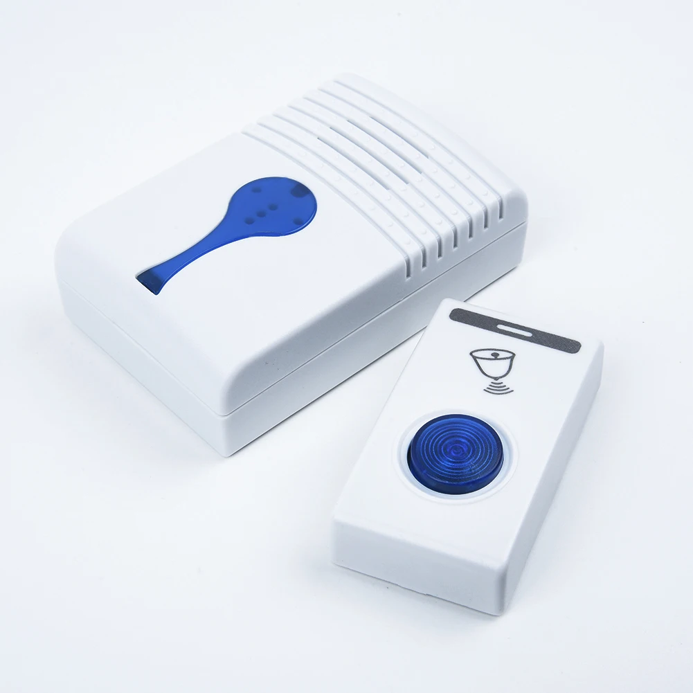 

Remote Control Doorbell Receiver Wireless Transmitter 100M 32 Songs Waterproof