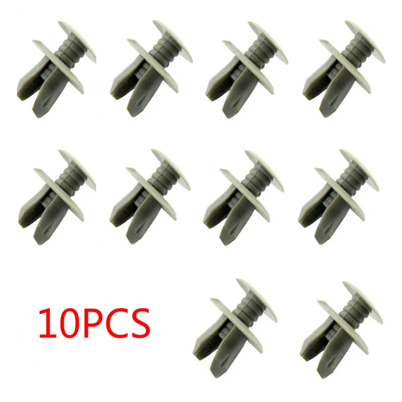 10xGrey Trim Panel Lining Clips Plastic Fastener Light Grey For VW Volkswagen T4 T5 Transporter Eurovan | Автомобили и мотоциклы