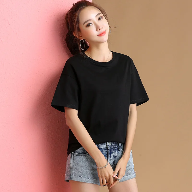 

2020 Quality Classic Summer Soft Fashion Leisure Women's Breathable Short Sleeve T-shirt