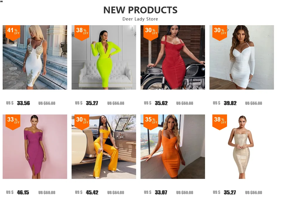 Олень леди Бандажное платье Новые поступления летние желтые Bodycon Платье V образным вырезом Спагетти ремень осень Бандажное платье Вечерние Для женщин