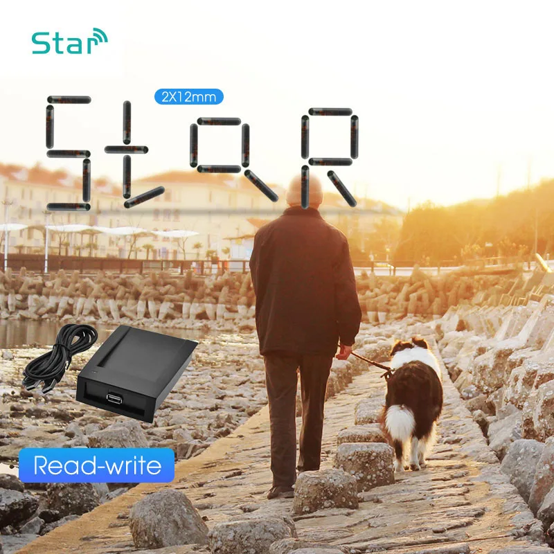 Х1 радиочастотные микрочипы для домашних животных стеклянные капсулы бирка 1 4*8