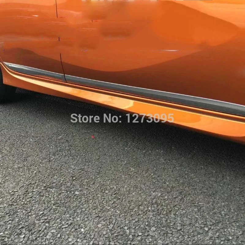Для Nissan Note ABS Хромированная Накладка для боковой двери, накладка, защитная накладка, наклейка, аксессуары для стайлинга автомобилей