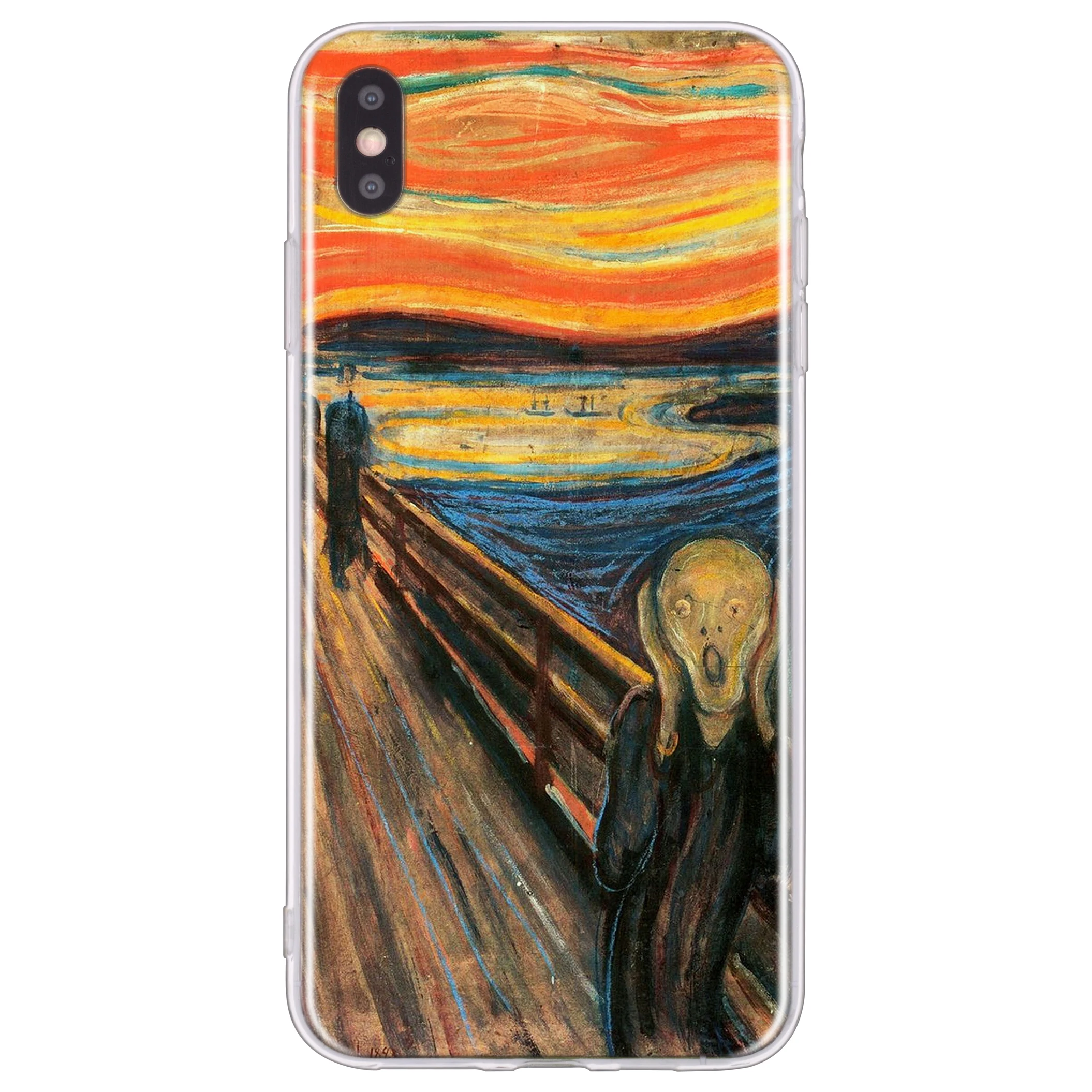 Чехол для iPhone 11 Pro Max XR Xs 5 5s 6 6s 7 8 Plus SE SE2 прозрачный чехол с рисунком звёздной ночи