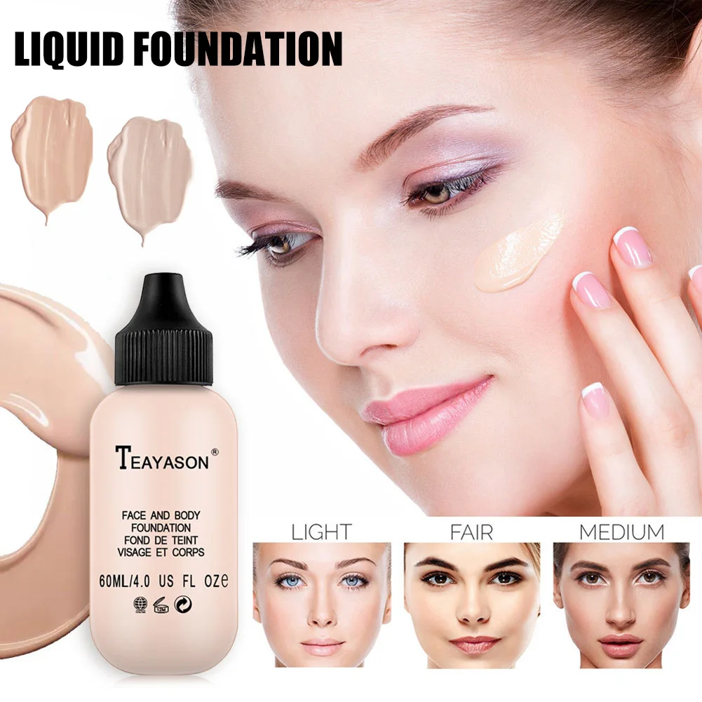 Лучший Жидкий тональный крем Полное покрытие контроль масла скрытие увлажнение